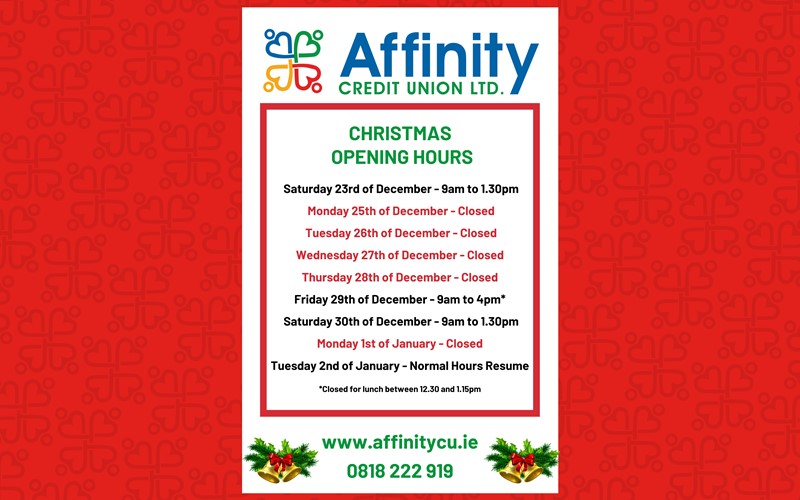 2023 CHRISTMAS OPENING HOURS